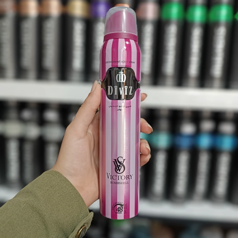 اسپری بدن ویکتوریا سکرت 200 میل شرکت دیوایز اسپری ویکتوریاسکرت diviz