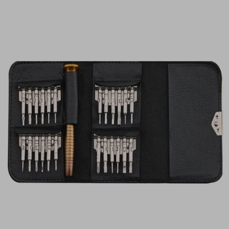 مجموعه 25 عددی پیچ گوشتی ساعتی مدل HS25