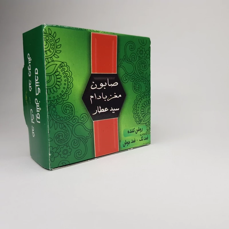 صابون سفیداب و مغز بادام سید عطار