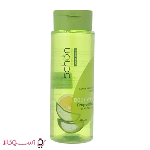 شامپو بدن لیمو و آلوئه ورا شون