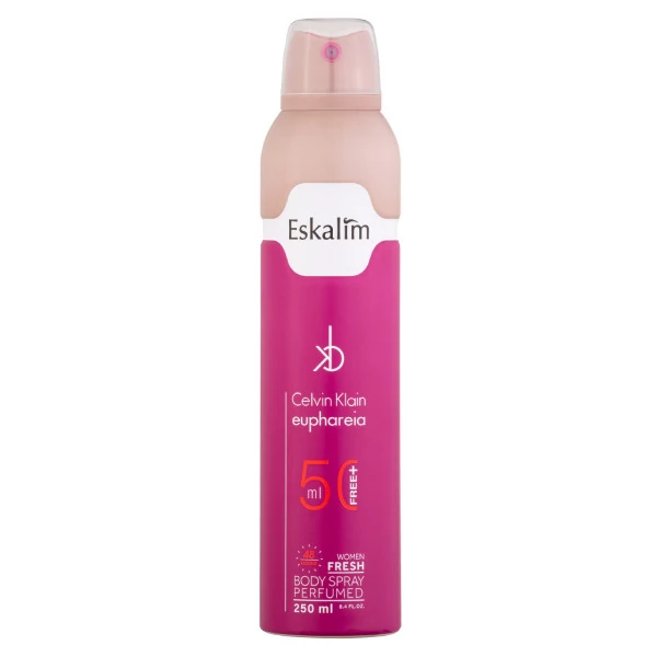 اسپری خوشبو کننده بدن زنانه اسکالیم مدل ایفوریا حجم 250 میلی لیتر
