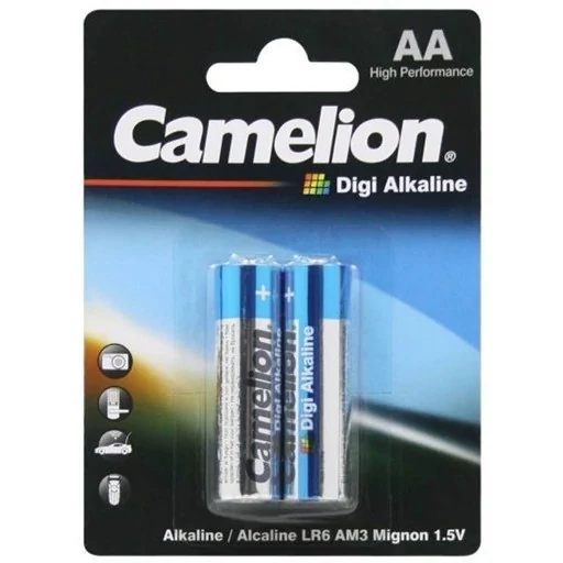 باتری قلمی دوتایی کملیون آلکالاین Camelion Digi Alkaline