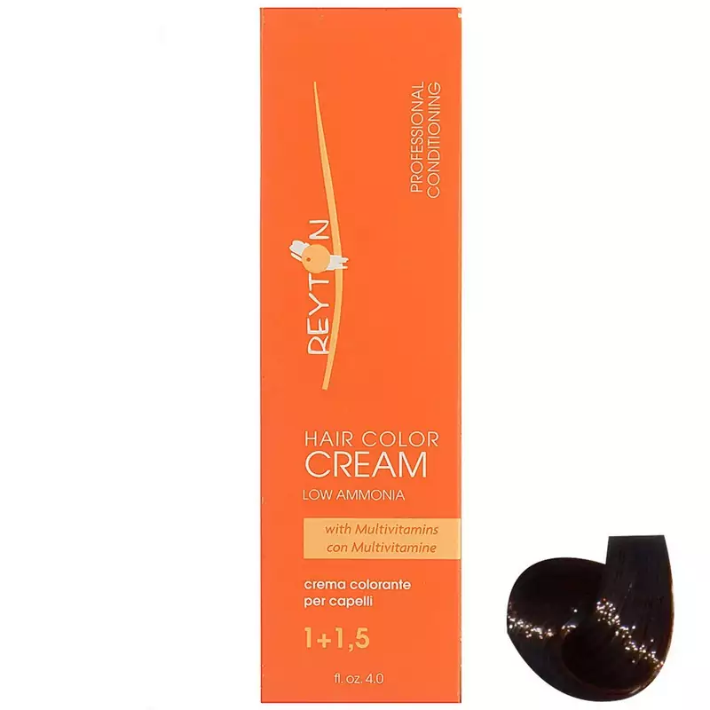 رنگ مو ریتون سری Golden Shades مدل blode شماره 7.3 حجم 120 میلی لیتر رنگ بلوطی طلایی