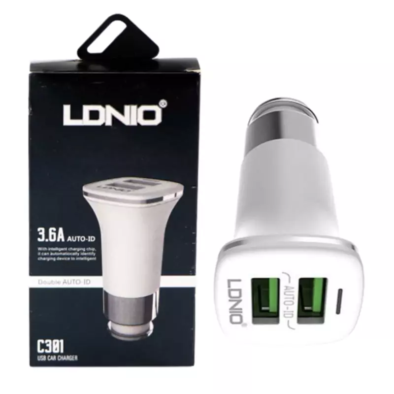 شارژر فندکی الدینیو LDNIO-C301