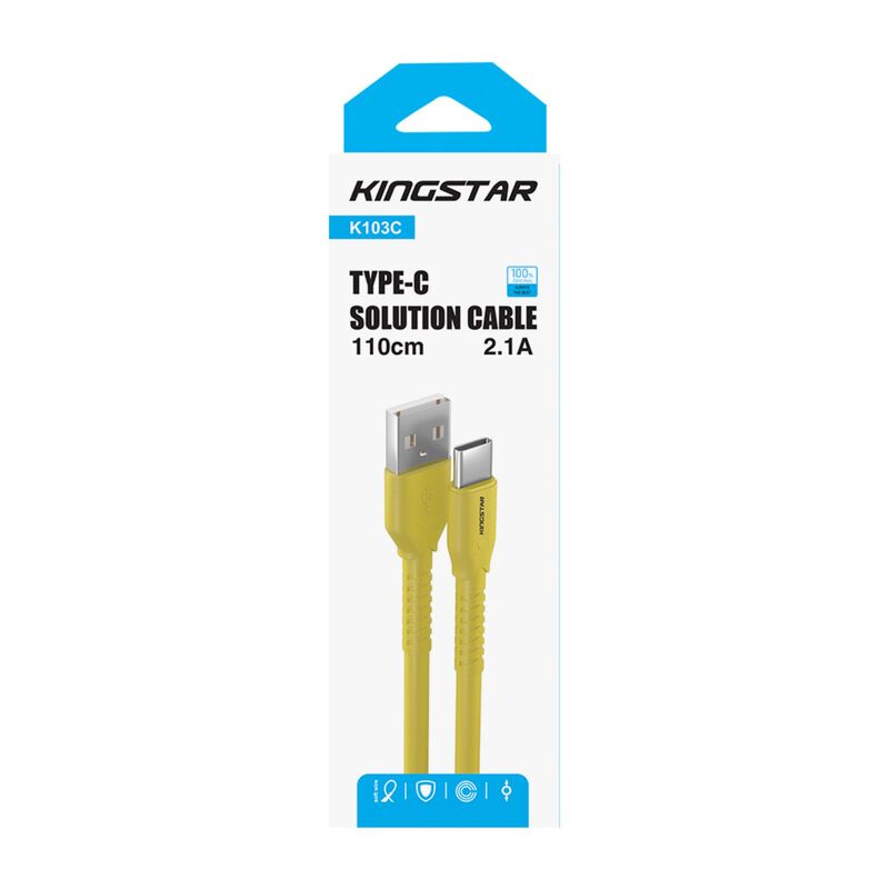 کابل شارژ  تایپ سی کینگ استار