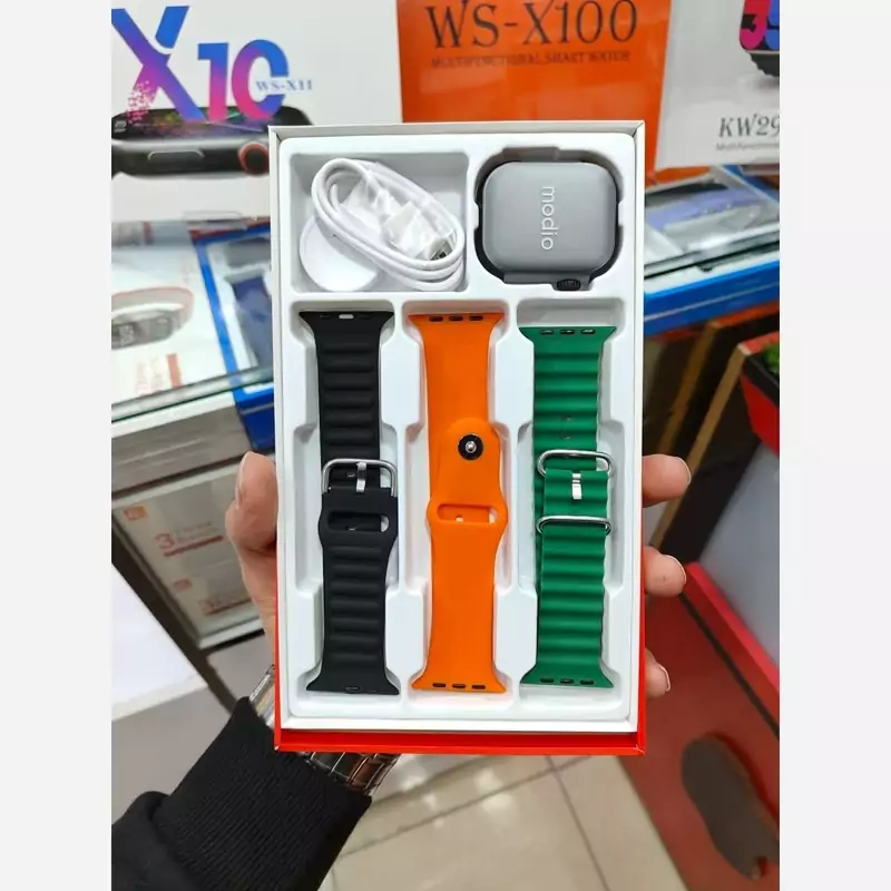 ساعت  سیم کارتخور برند modio مدل st12  64گیگ و رم 4 و دوربین چرخشی کیفیت عالی ارسال و تحویل سریع 