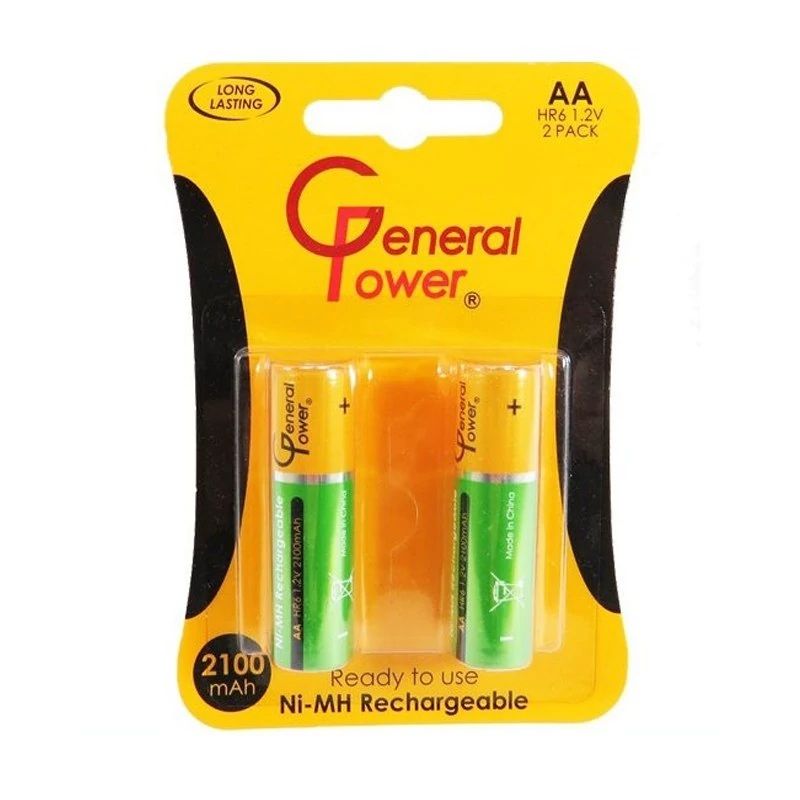 باتری قلمی شارژی General Power AA