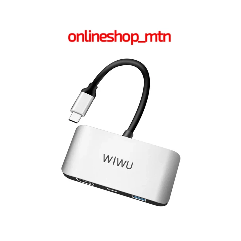 هاب 3 پورته USB-C برند WIWU مدل C2H