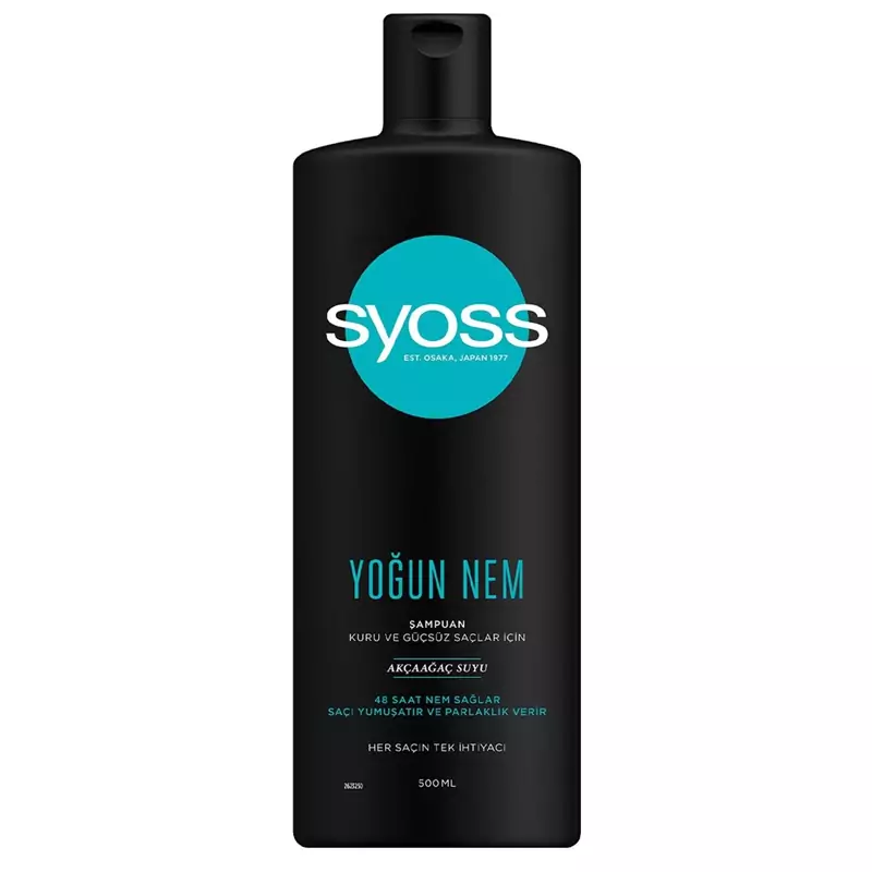 شامپو مو syoss مدل Yogun Nem حجم 500ml