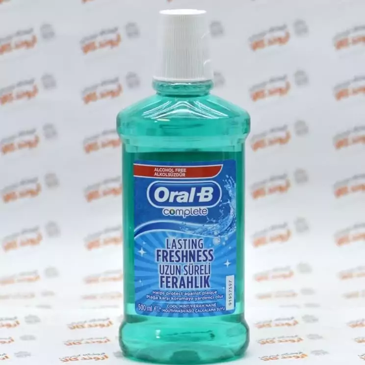 دهانشویه اورال بی مدل complete حجم 500 میلی لیتر