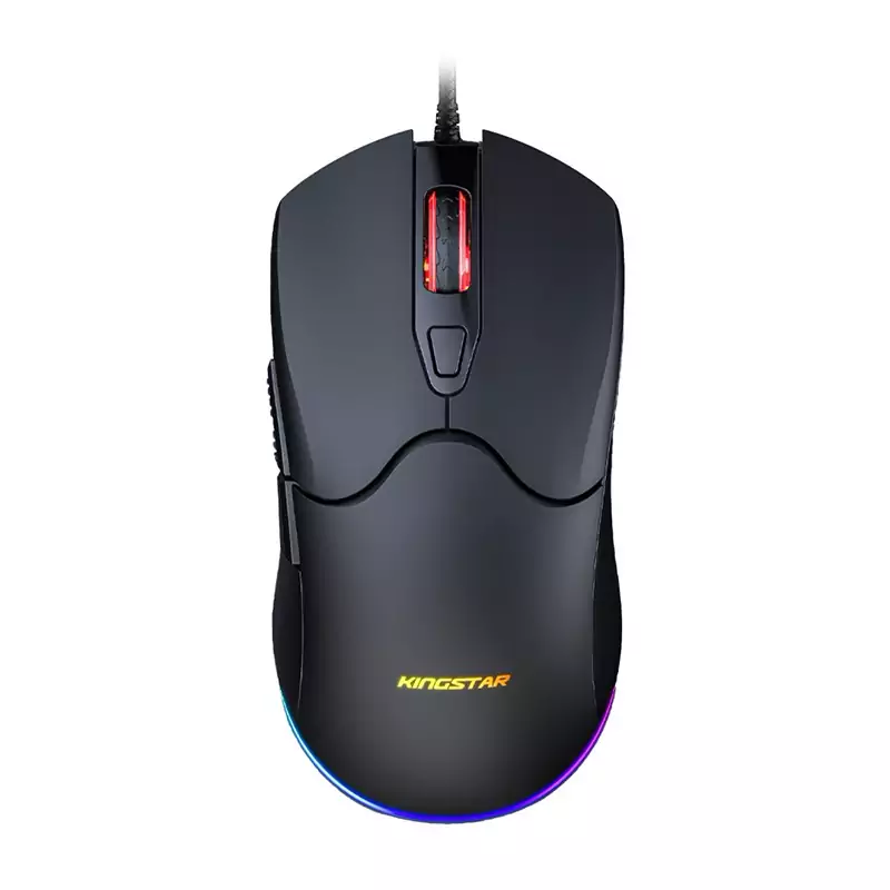 موس سیم دار گیمینگ KINGSTAR مدل KM340G (پس کرایه)