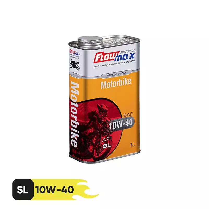 روغن موتورسیکلت پارس فلومکس موتوربایک10w40یک لیتری