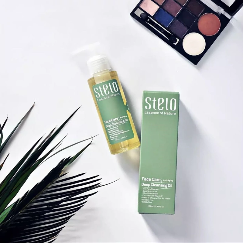  روغن پاک کننده آرایش استلو حجم 100 میل