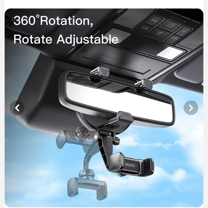 پایه نگهدارنده آینه ای موبایل یسیدو مدل C193