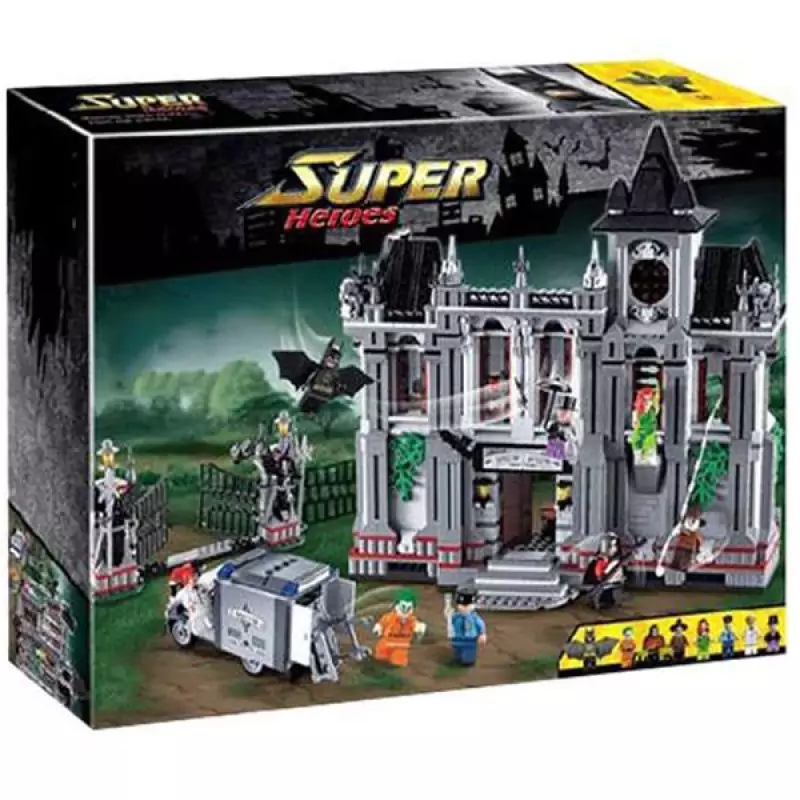 لگو فرار جوکر از بیمارستان آرکام 1619 قطعه مدل Super Hero 7124