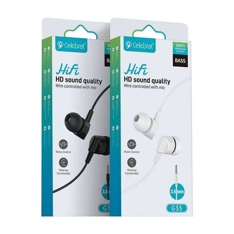 هندزفری سیمی برند سلبریت مدل Celebrat G35