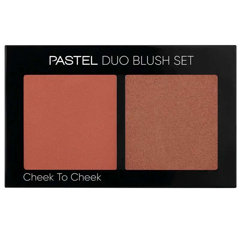  پالت رژ گونه دوتایی پاستل 20