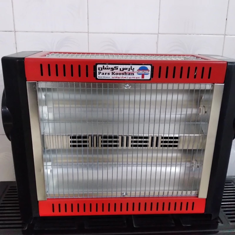 بخاری برقی پارس کوشان مدل مینیاتور فن دار