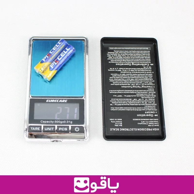 ترازو 500 گرمی دیجیتال مدل ec p08 دقت ترازو جیبی دقیق یاقوت فروشگاه اینترنتی تجهیزات پزشکی درمانی طبی بهداشتی 403712