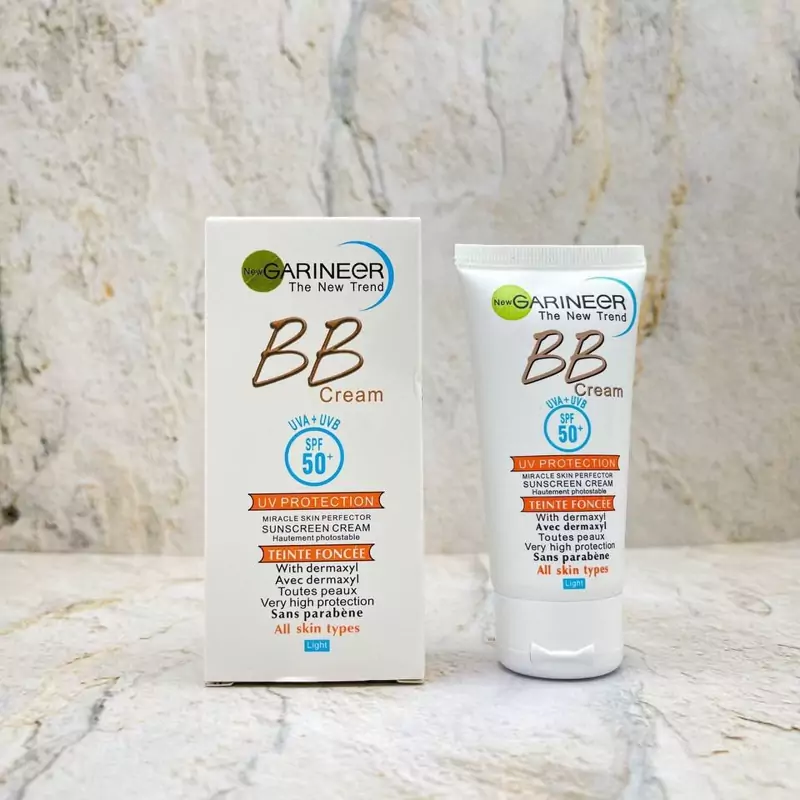 کرم ضد آفتاب گارنیر اصلی spf50 رنگی