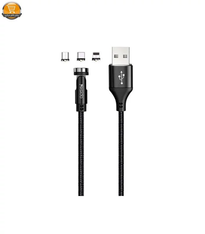 کابل شارژ مگنتی 3 سری تایپ C ، میکرو و ios