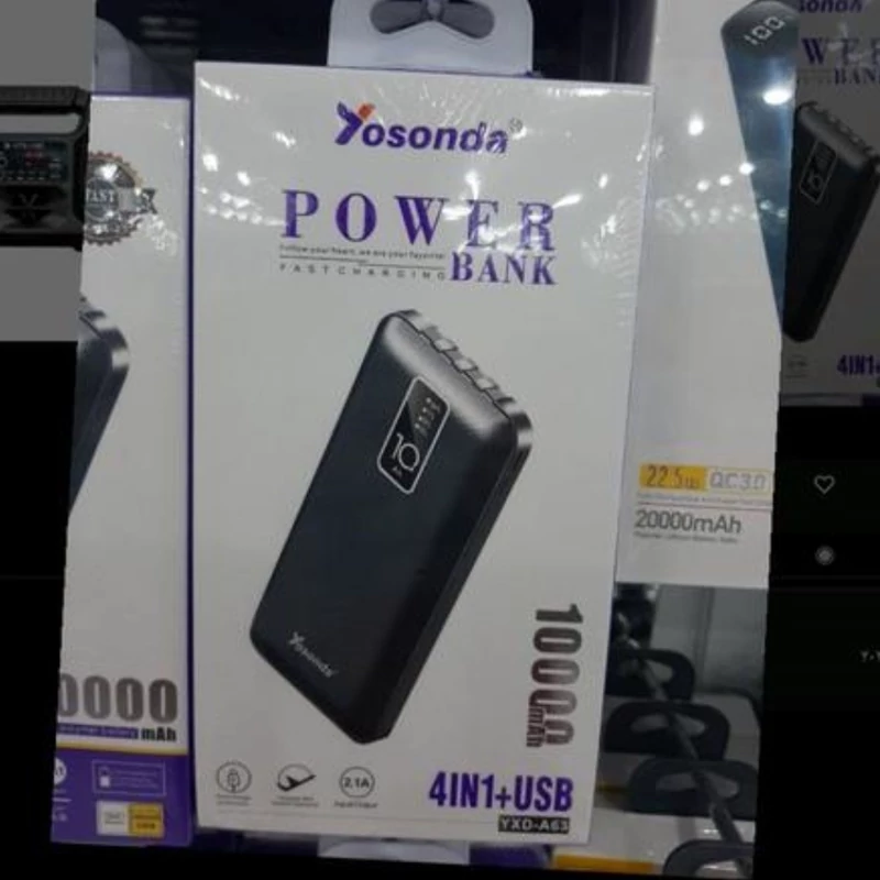 پاوربانک یاسوندا 10000 مدل yxd-a63