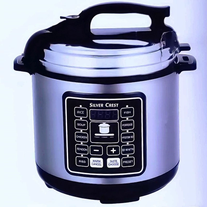 زودپز برقی پلوپز برقی 20کاره سرخ کن بخارپز سیلور کرست