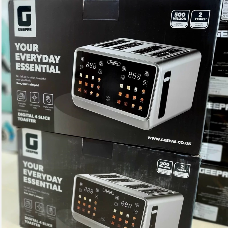  توستر نان 4تایی جدید جیپاس مدل 36569 