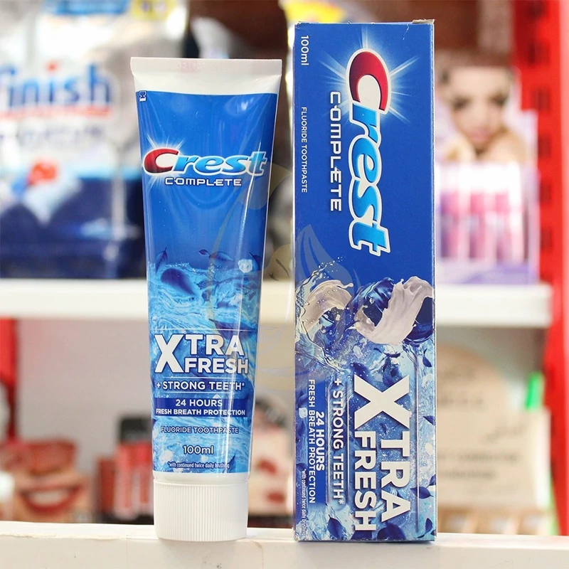 خمیر دندان کرست کامپلیت فرش مینت با طعم نعنا 100 میل ساخت المان اورجینال