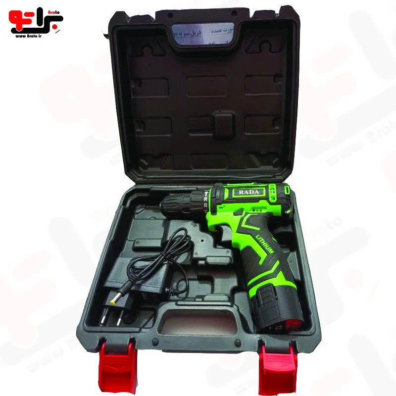 دریل پیچ گوشتی  12 LITHIUMمدل رادا 