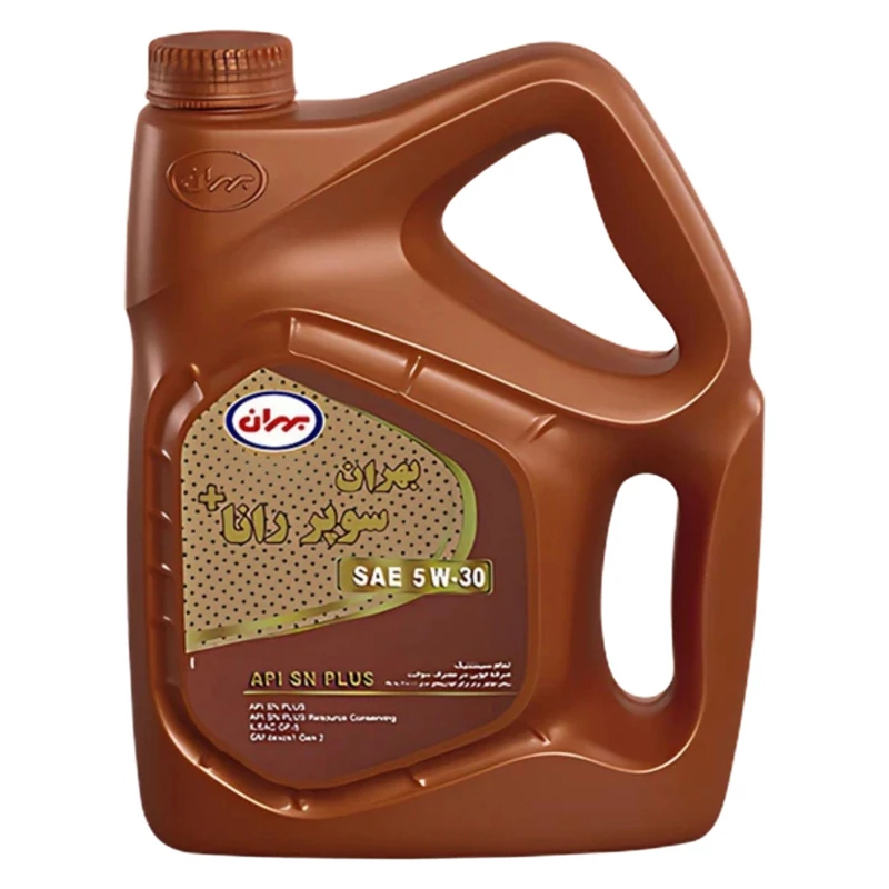 روغن موتور بهران سوپر رانا 5w30 SN حجم 5 لیتر تمام سنتتیک 