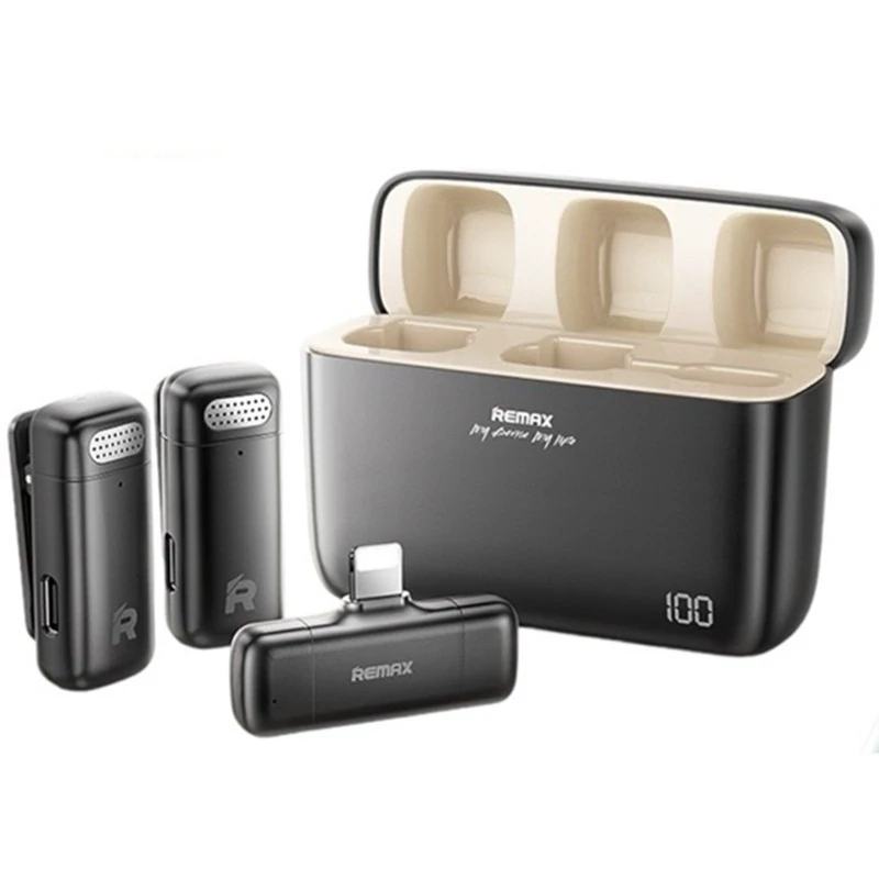 ست میکروفن بی سیم ریمکس مدل لایتنینگ  K15