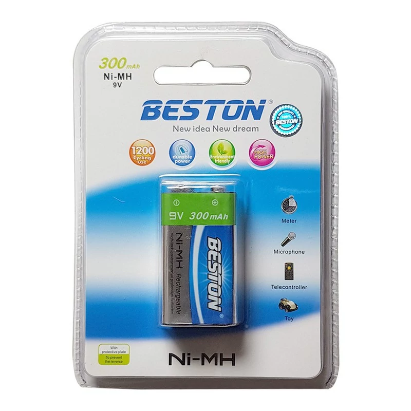 باتری کتابی قابل شارژ بستون مدل BST-9V