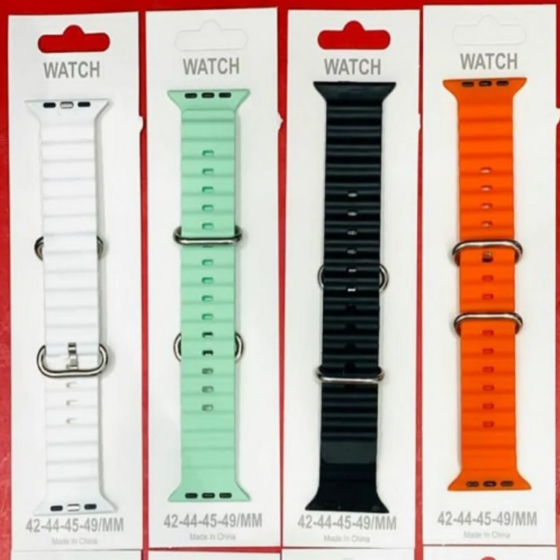 بند ساعت هوشمند سیلیکونی اپل واچ اولترا