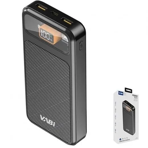 پاوربانک وابی مدل P4 ظرفیت 20000 میلی آمپر ساعت