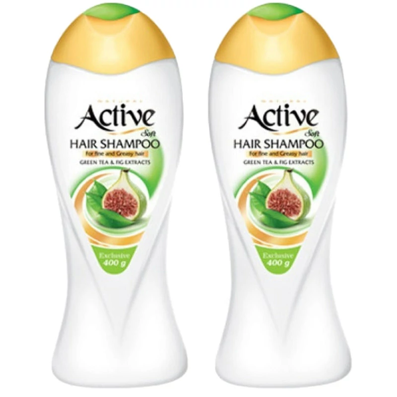 شامپو مو اکتیو مدل Fig Extract حجم 400 میلی لیتر