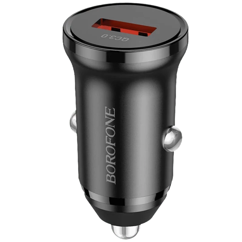 شارژر فندکی فست شارژبروفون مدل BZ18 QC3.0 18W به همراه کابل Type-c