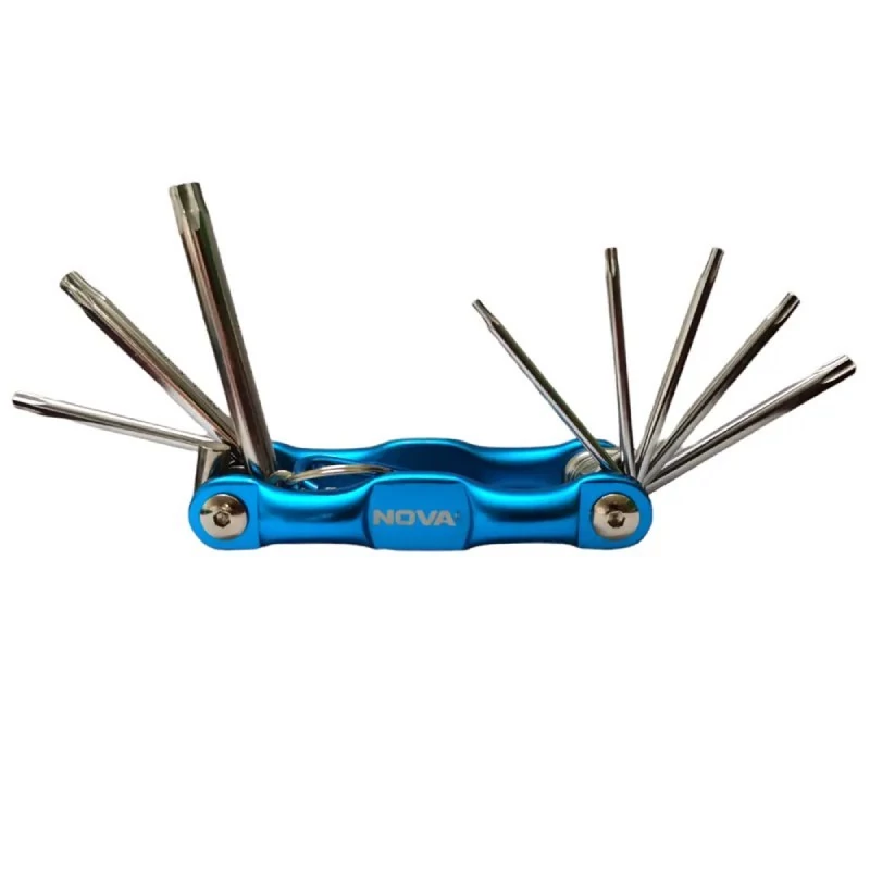  مجموعه 8 عددی آچار آلن ستاره ای نووا مدل NTK 1008