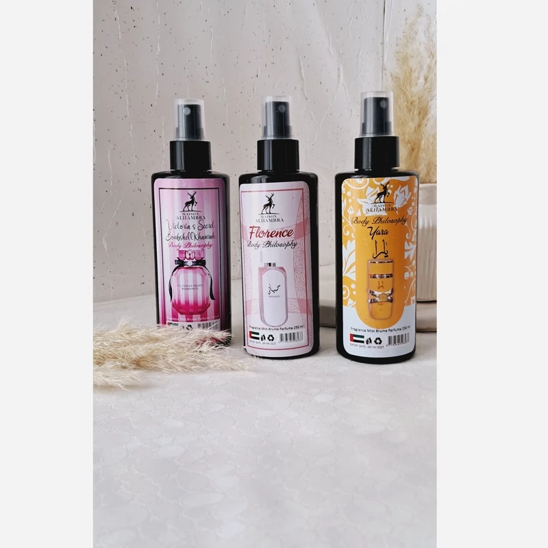 بادی اسپلش های ادکلنی الحمبرا