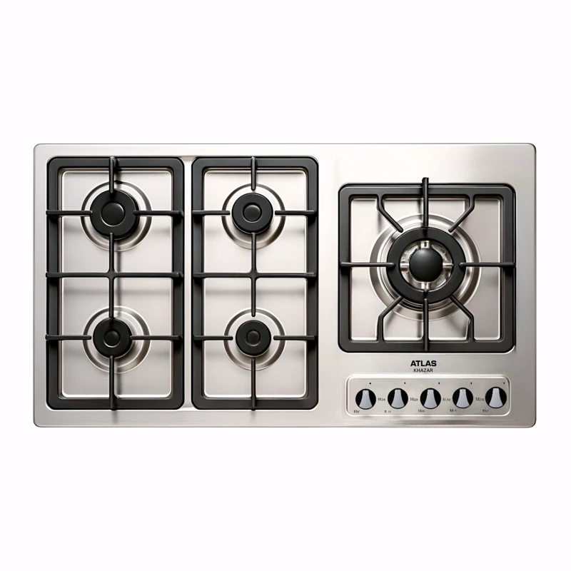 اجاق گاز صفحه ای استیل طرح بوش مدل پلوپز بغل (پس کرایه)