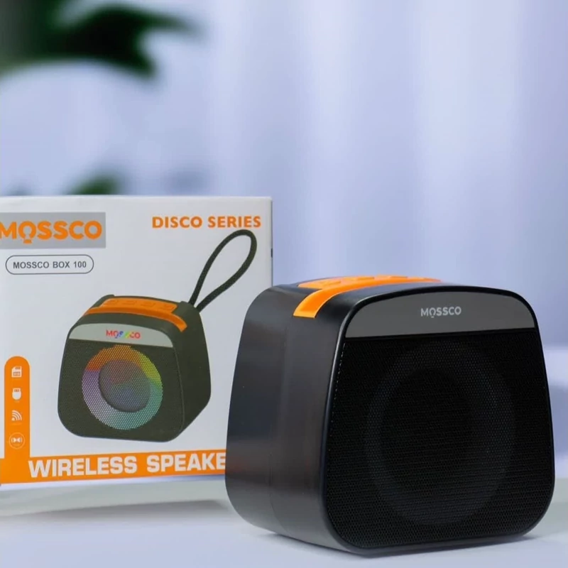 اسپیکر بلوتوثی قابل حمل MOSSCO مدل BOX 100