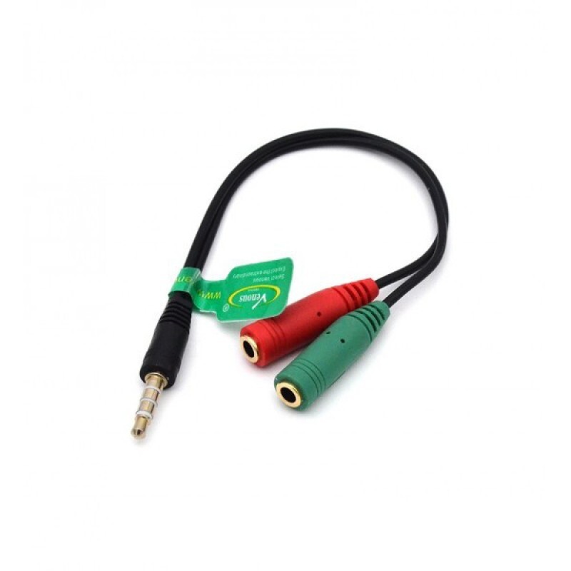 تبدیل یک نرگیAUX به دو مادگی  میکروفون و هدفون