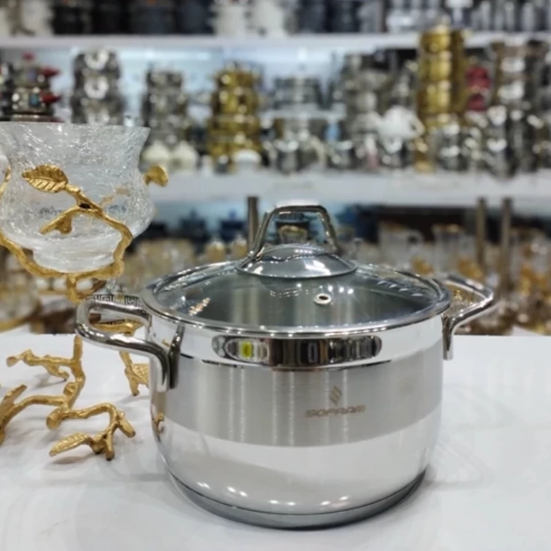 قابلمه استیل سوفرام ترکیه مدل سافت سایز 18