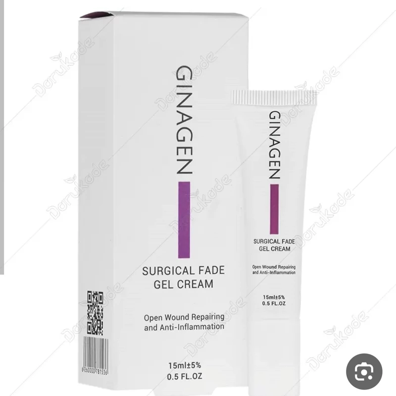 ژل کرم ترمیم کننده قوی ژیناژن مدل surgical fade،زخم باز انقضا 1405