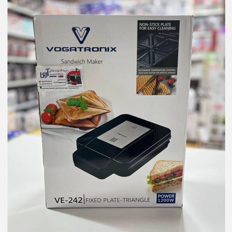 اسنک ساز وگاتی رونیکس مدل VE-242   ساندویچ ساز