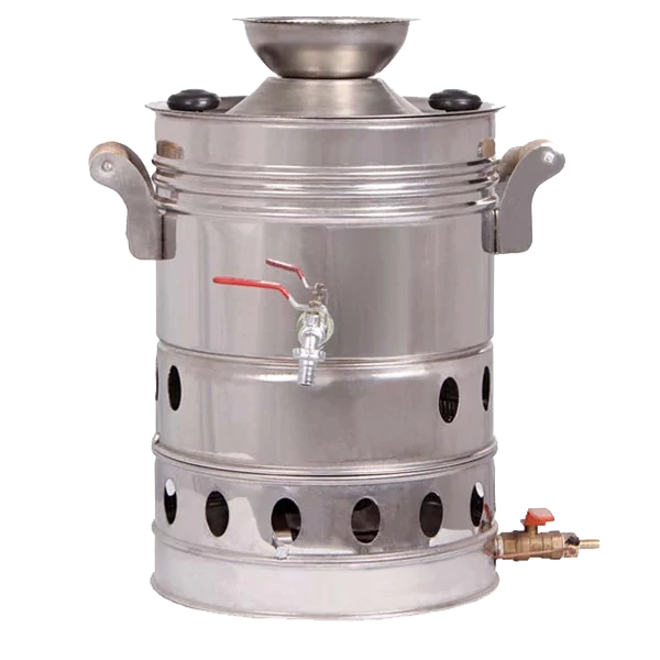 سماور گازی مدل TN-33 ظرفیت 33 لیتر استیل ضدزنگ و مناسب اماکن عمومی