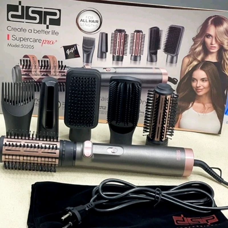 سشوار چرخشی 8 کاره دی اس پی مدل 20205