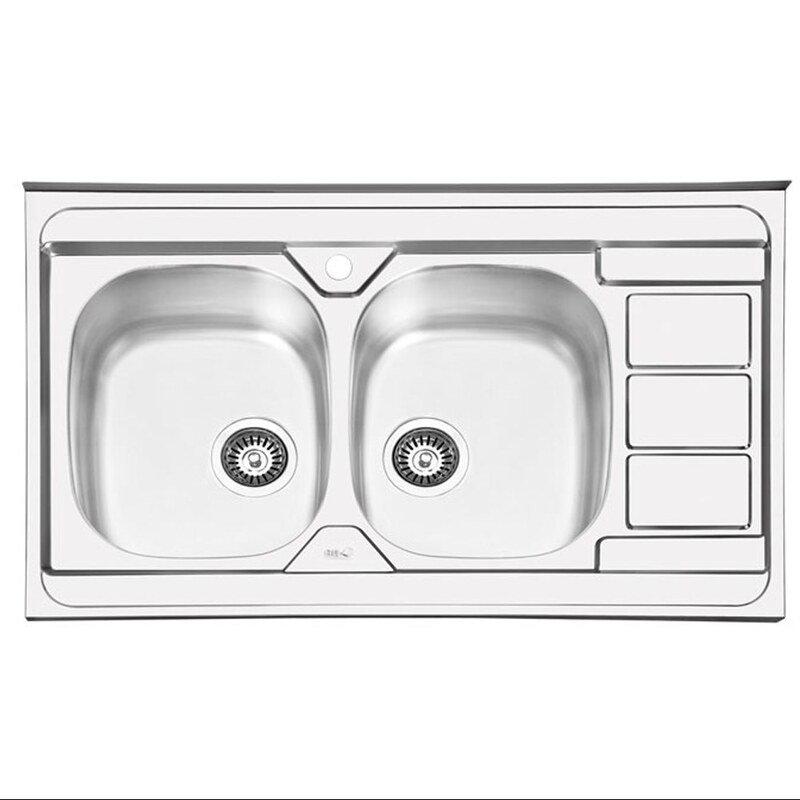 سینک ظرفشویی ایلیا استیل مدل 1051 روکار