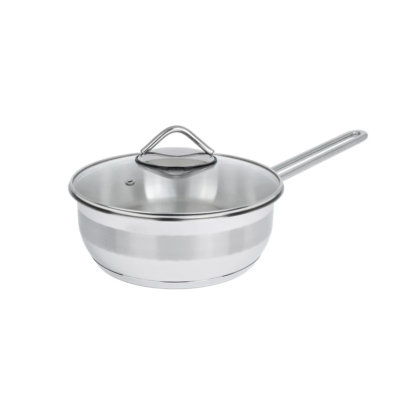 تابه استیل تک دسته سایز 20 برند mgs