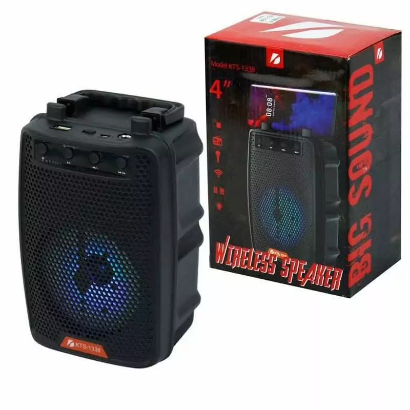 اسپیکر بلوتوثی kts 1338( ارسااال رایگاااان)